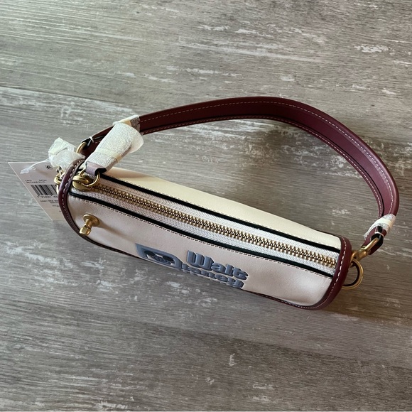 NWT Disney X Coach Walt Disney World 50th Anniversary Swing Purse Handbag Chalk - Picture 9 of 12